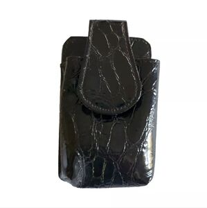 Vintage Lifestyle Elite The Metropolitan Black Faux Leather Hard Case Wallet